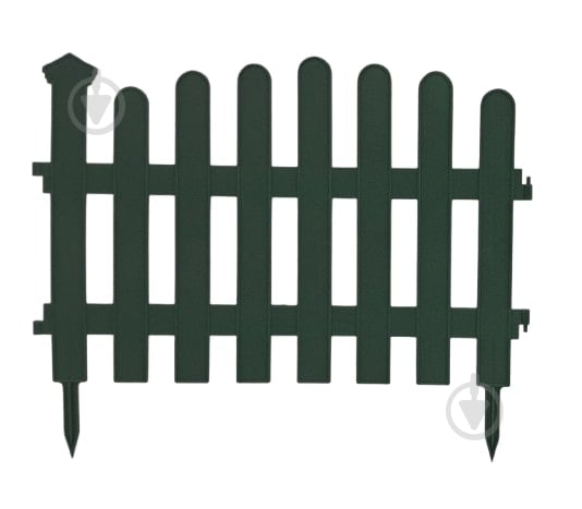 Ограждение для газона Мадера зеленая - фото 1