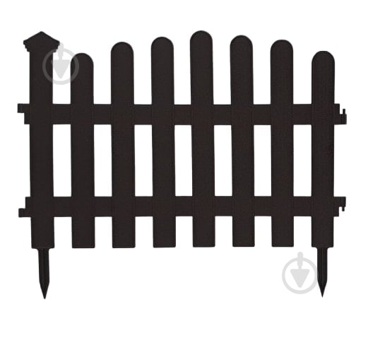 Ограждение для газона Мадера коричневая - фото 1 Ограждение для газона Мадера коричневая - фото 1