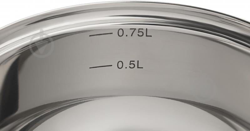 Ківш Ardesto Gemini Bari 0,8 л нержавіюча сталь AR1908SSG - фото 2