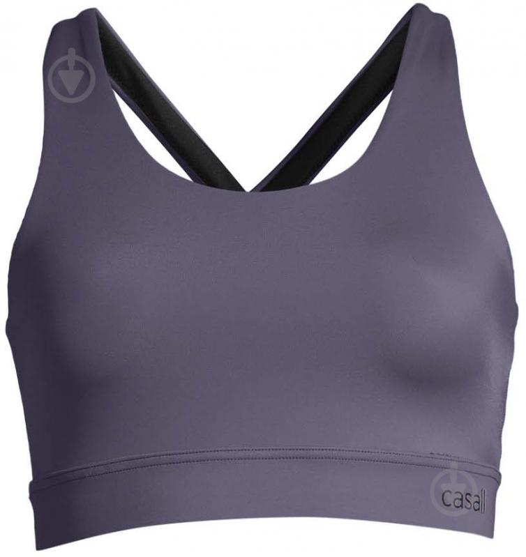 Бра Casall CROSSBACK SPORTS BRA 20990291 р.S сірий - фото 1