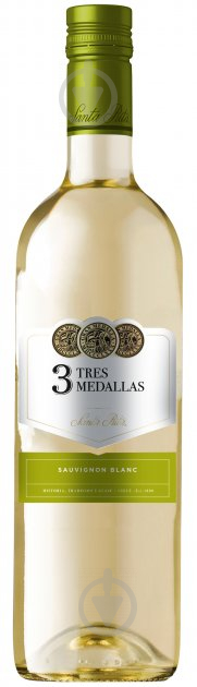 Вино Santa Rita 3 MEDALLAS Sauvignon Blanc біле сухе 13% 0,75 л - фото 1