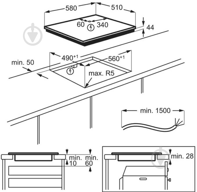 Варильна поверхня індукційна AEG TI64IB10IZ - фото 11