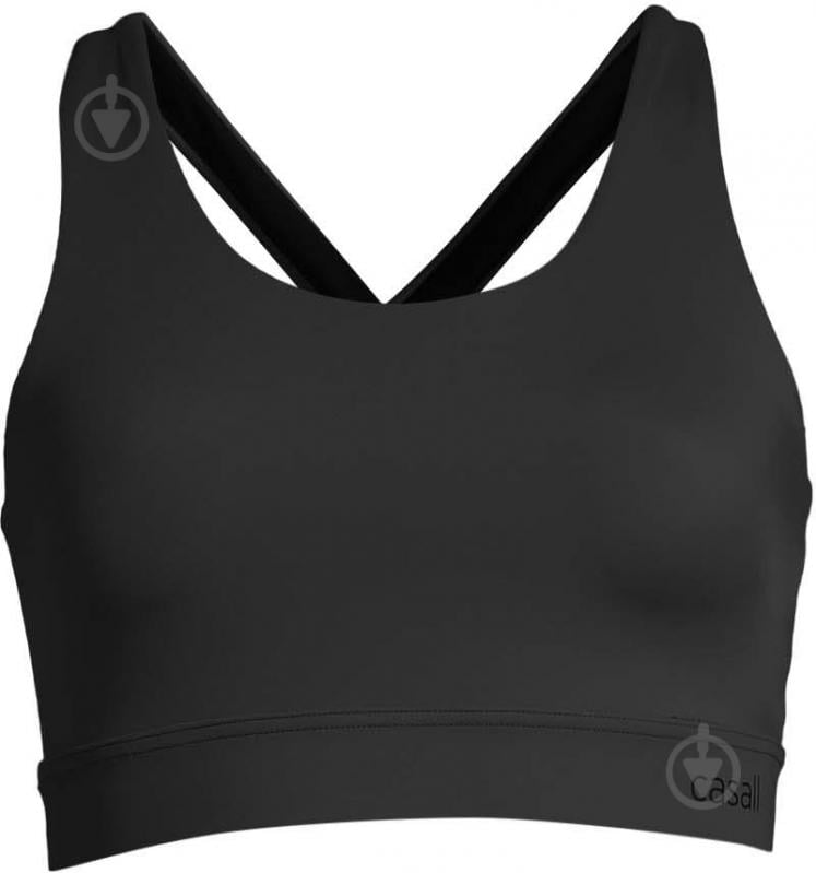 Бра Casall CROSSBACK SPORTS BRA 20990901 р.S чорний - фото 1