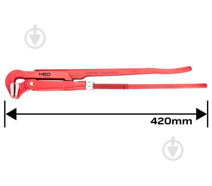Ключ NEO tools 420 мм 02-424 - фото 2