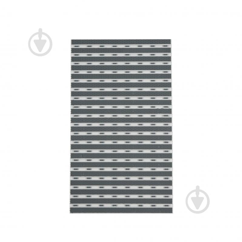 Килимок для ванної Eco Fabric Смужка 69х40 см сірий - фото 3 Килимок для ванної Eco Fabric Смужка 69х40 см сірий - фото 3