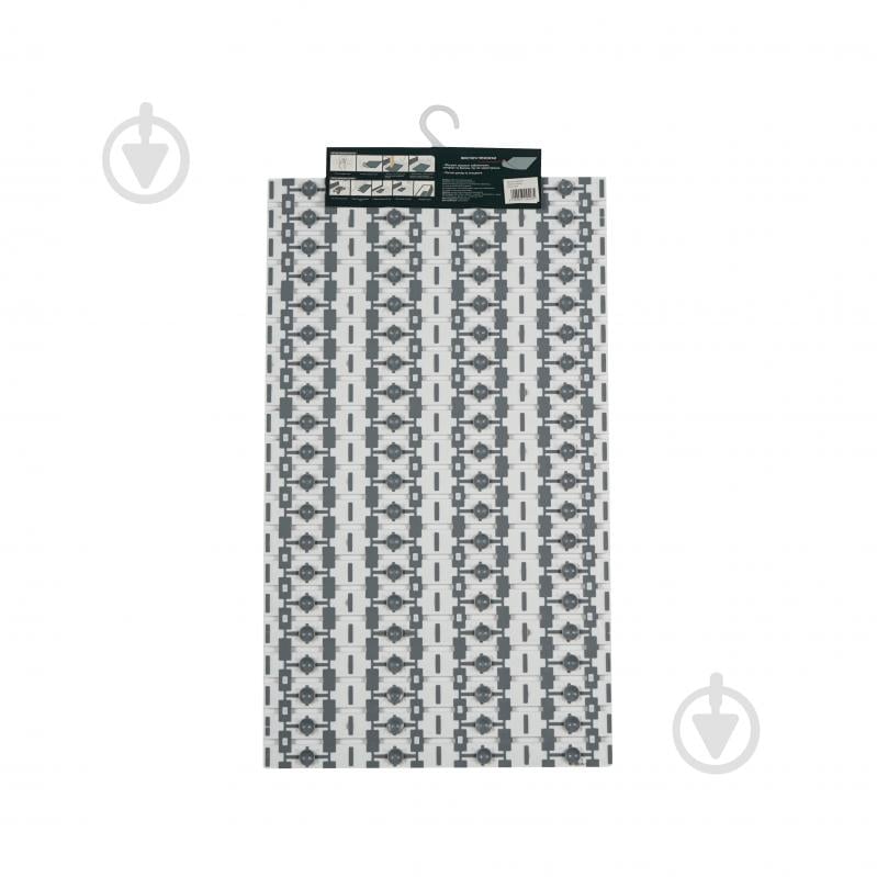 Килимок для ванної Eco Fabric Смужка 69х40 см сірий - фото 5 Килимок для ванної Eco Fabric Смужка 69х40 см сірий - фото 5