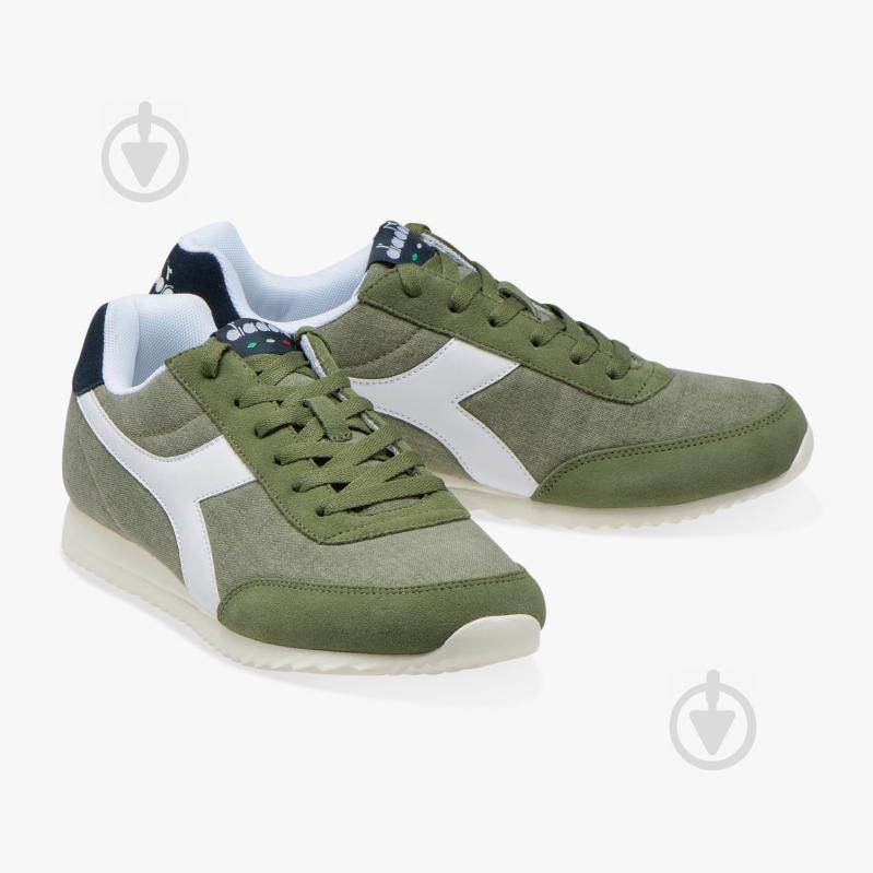 Кроссовки мужские демисезонные Diadora JOGLIGHTC 101.171578C6307 р.40,5 зеленые - фото 4