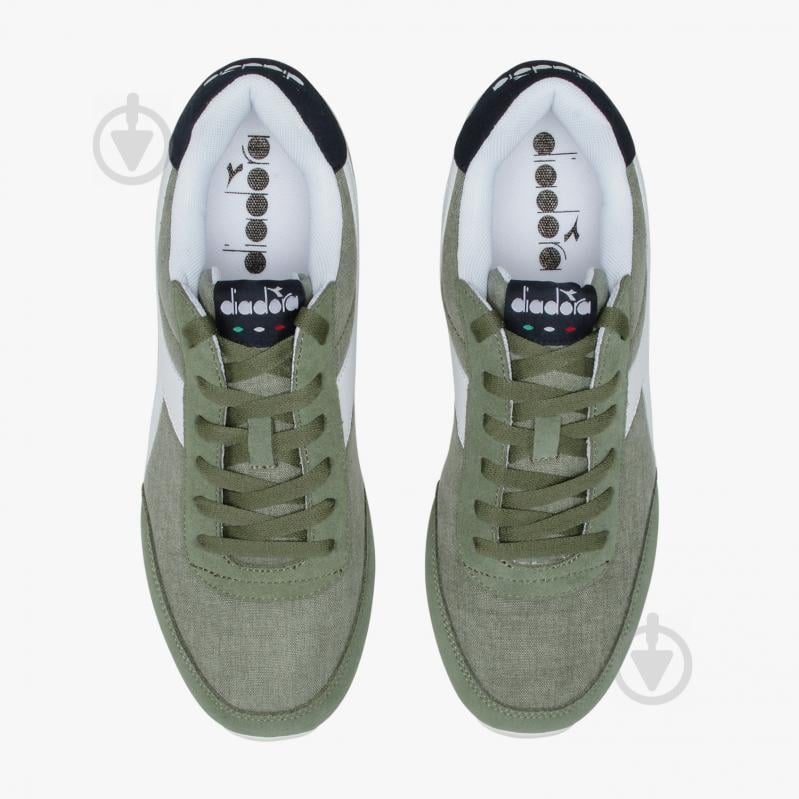 Кроссовки мужские демисезонные Diadora JOGLIGHTC 101.171578C6307 р.40,5 зеленые - фото 5