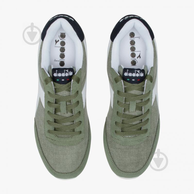 Кроссовки мужские демисезонные Diadora JOGLIGHTC 101.171578C6307 р.41 зеленые - фото 5