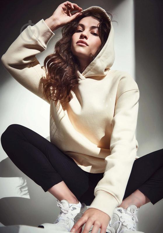 Джемпер Casall OVERSIZED HOODIE 22400285 р.S бежевий - фото 2