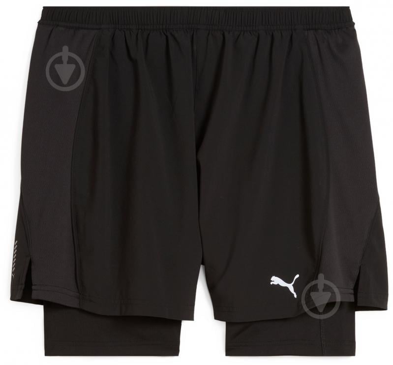 Шорты Puma M RUN VELOCITY 2IN1 SHORT 52661101 р. XL черный - фото 1 Шорты Puma M RUN VELOCITY 2IN1 SHORT 52661101 р. XL черный - фото 1