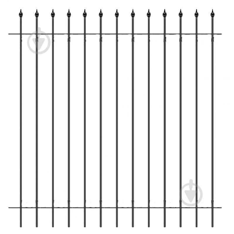 Секция ограждения Артдеко БКО-01 2000х2000 мм - фото 1