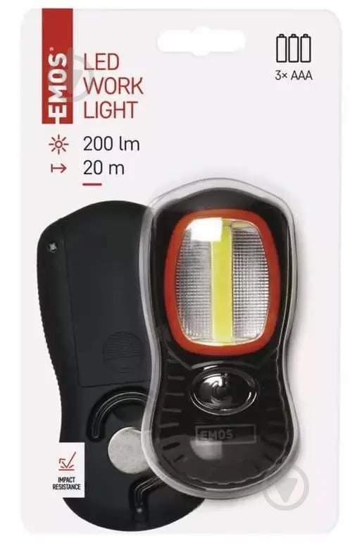 Ліхтарик Emos LED P3883 200Lm 3xAAA чорний - фото 11