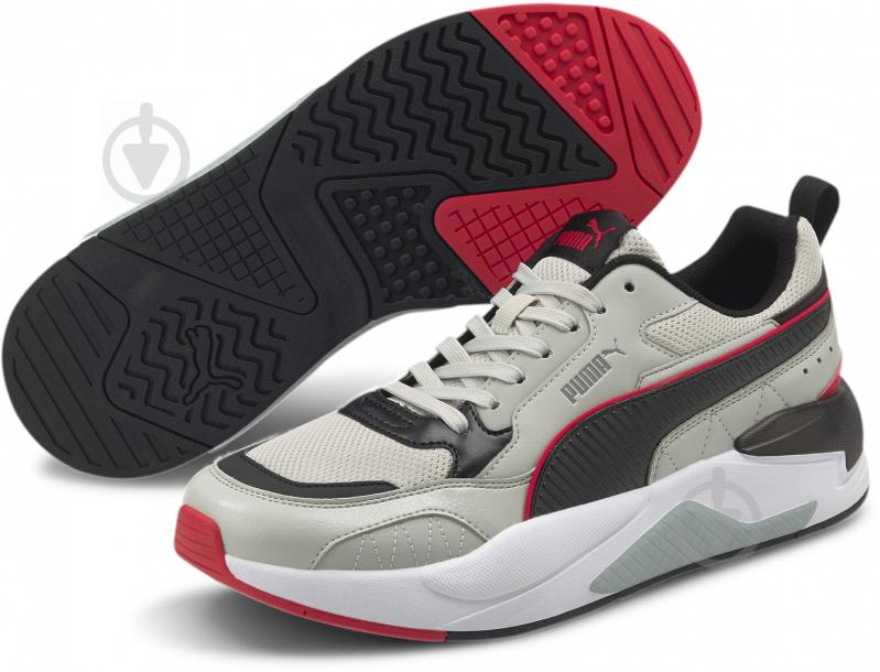 Кроссовки мужские демисезонные Puma X-Ray 2 Square 37310820 р.41 серые - фото 2