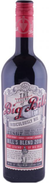 Вино PEARLY BAY BIG BILL red blend 11-14.5% 0,75 л - фото 1