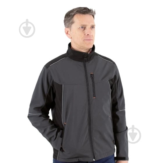 Куртка WURTH VIKING софтшел р. XL 5899601003 серо-черный - фото 2 Куртка WURTH VIKING софтшел р. XL 5899601003 серо-черный - фото 2