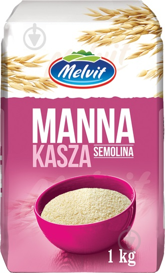 Манная каша Melvit Semolina 1000 г - фото 1