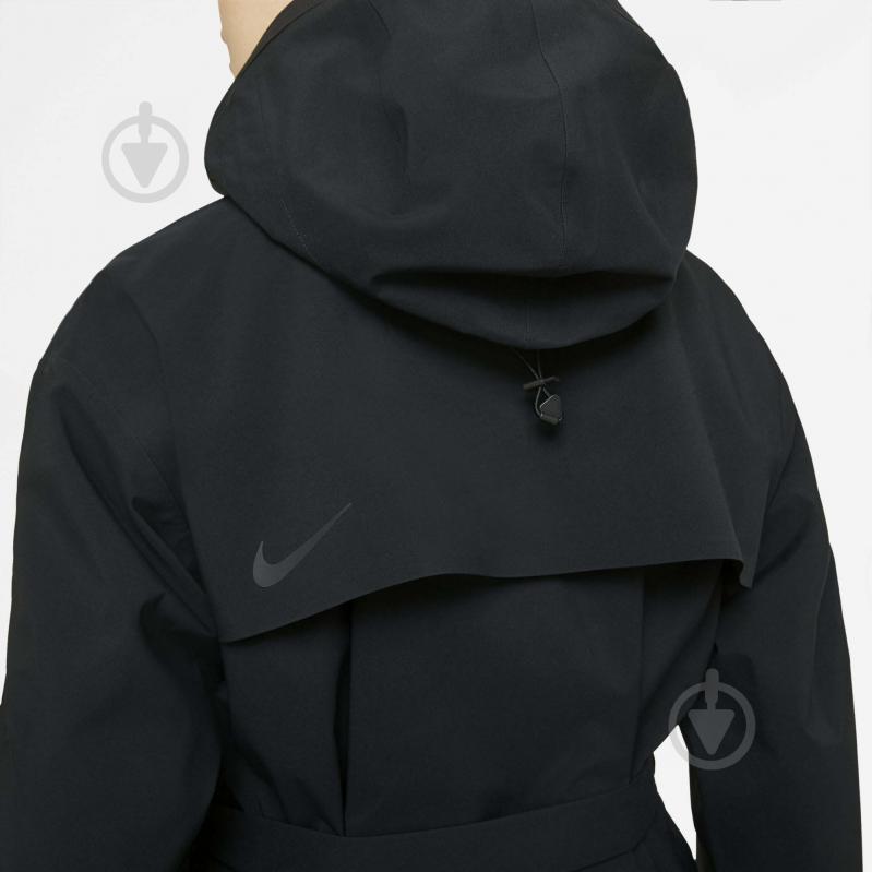 Куртка жіноча Nike W NSW SHLD TCH PCK TRNCH WVN CZ8932-010 р.S чорна - фото 5