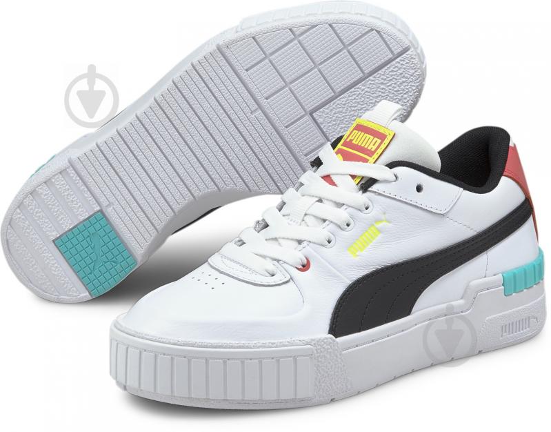 Кросівки жіночі демісезонні Puma Cali Sport Wn s 37387107 р.36 чорно-білі - фото 2