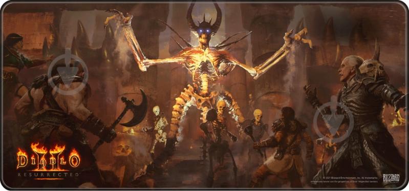 Килимок для миші Blizzard DIABLO 2: Resurrected Mephisto XL (FBLMPD2MPHIST21XL) - фото 1 Килимок для миші Blizzard DIABLO 2: Resurrected Mephisto XL (FBLMPD2MPHIST21XL) - фото 1