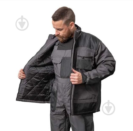 Куртка зимняя WURTH THUNDER р. L 5899709502 серо-черный - фото 2