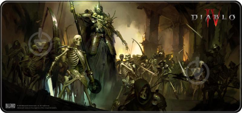 Коврик для мышки Blizzard DIABLO IV - Skeleton King XL (FBLMPD4SKELET21XL) - фото 1