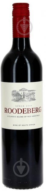 Вино KWV ROODEBERG Red червоне сухе 11-14.5% 0,75 л - фото 1