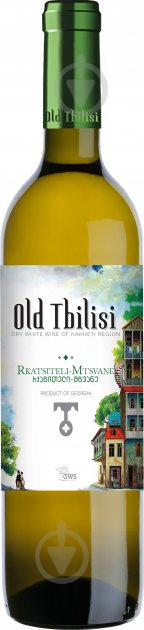 Вино OLD TBILISI Ркацители-Мцване белое сухое 12,5% 0,75 л - фото 1