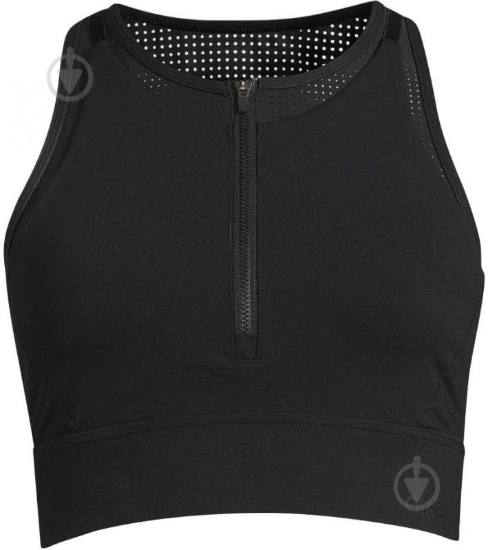 Бра Casall DOUBLE LONGLINE SPORTS BRA 21146901 р.34 чорний - фото 1