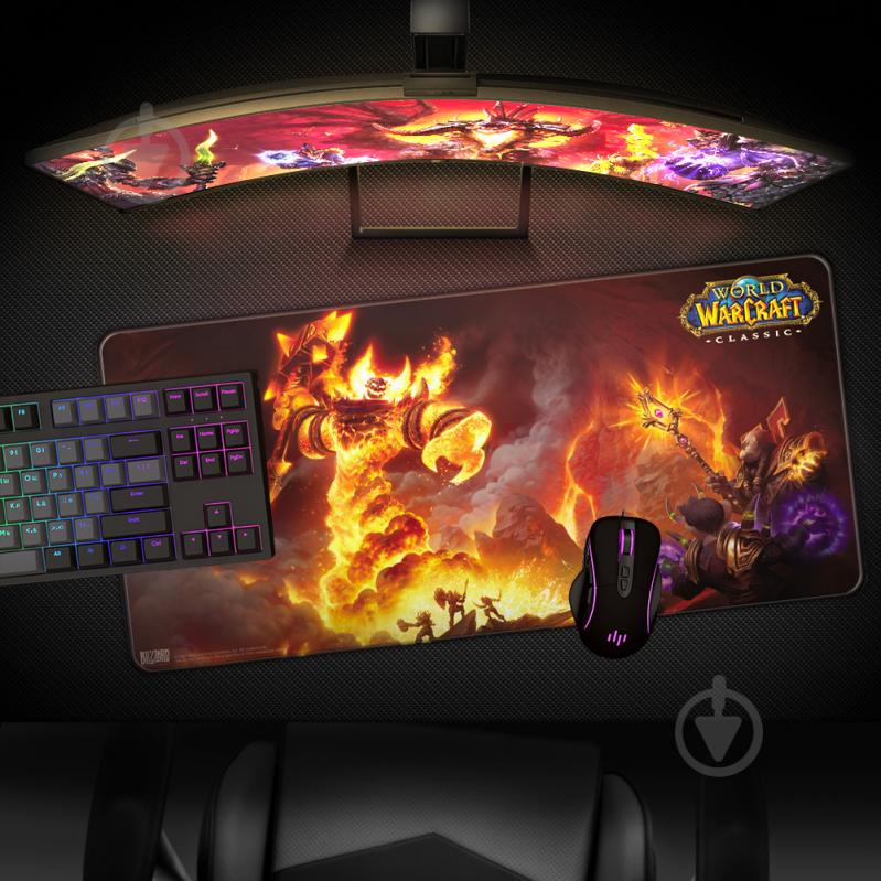 Килимок для миші Blizzard World of Warcraft Classic - Ragnaros XL (FBLMPWOWRAGNA21XL) - фото 3