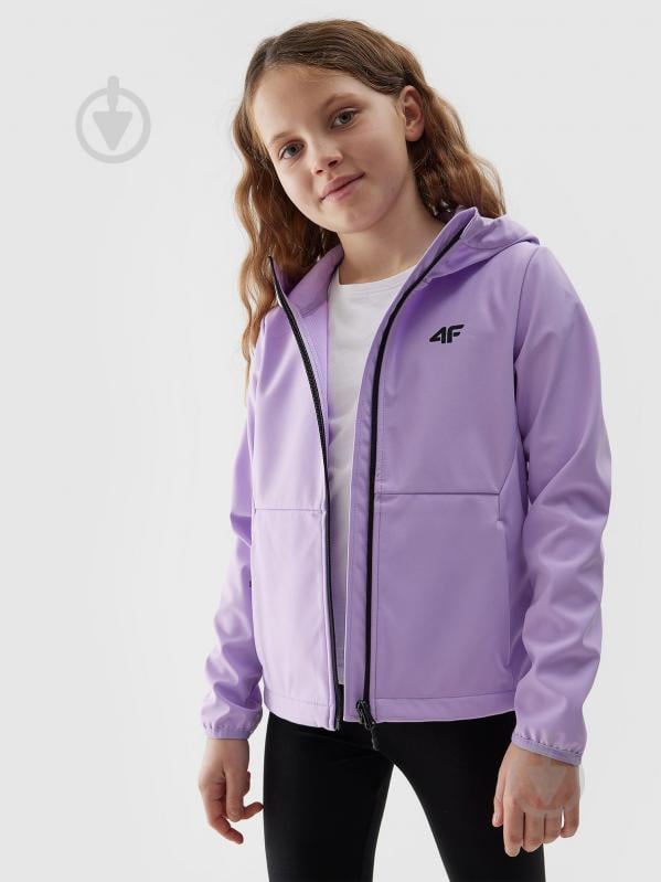 Куртка 4F SOFTSHELL JACKET F206 / SOFTSHELL F206 4FJWSS24TSOFF206-52S р.158 - фото 1
