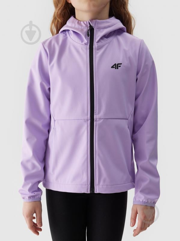 Куртка 4F SOFTSHELL JACKET F206 / SOFTSHELL F206 4FJWSS24TSOFF206-52S р.158 - фото 6