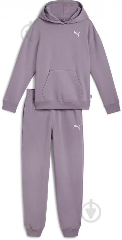 Спортивный костюм Puma Loungewear Suit FL 68332030 р.164 фиолетовый - фото 1