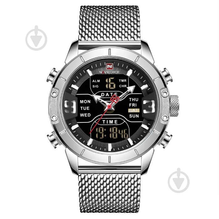 ᐉ Наручные часы мужские Tesla Silver NF9153 NaviForce • Купить в Киеве ...