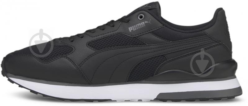 Кроссовки мужские демисезонные Puma R78 FUTR 37489501 р.41 черные - фото 1