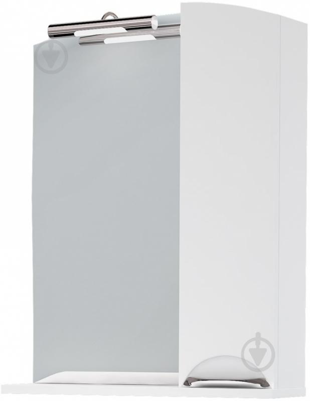 Зеркало со шкафчиком Vankor Smart 70*80 шкафчик справа - фото 1