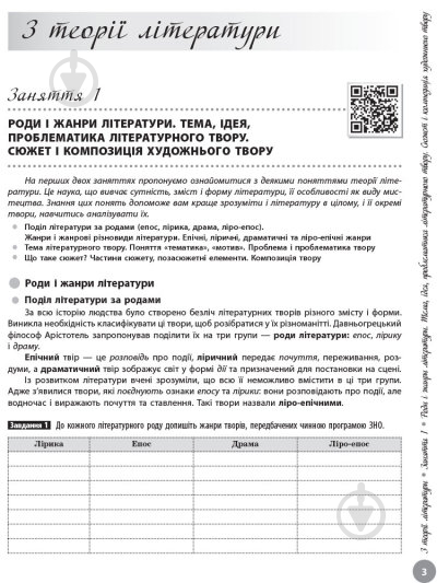 Книга Олексій Григорович «Українська література. Інтерактивний довідник-практикум із тестами. Частина 1. - фото 2