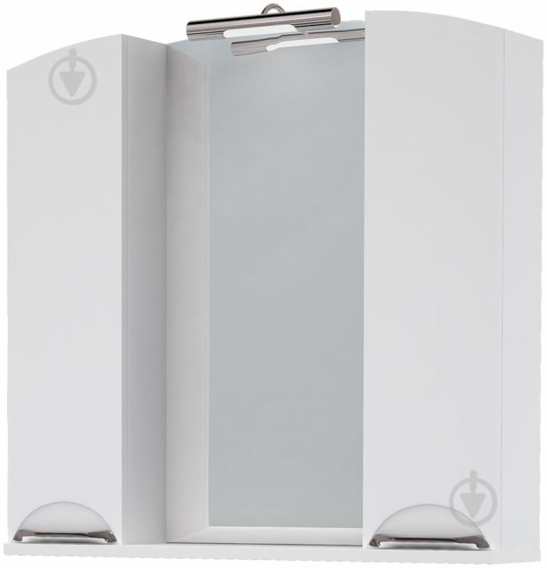 Зеркало со шкафчиком Vankor Smart 85*80 с 2-мя шкафчиками - фото 1 Зеркало со шкафчиком Vankor Smart 85*80 с 2-мя шкафчиками - фото 1
