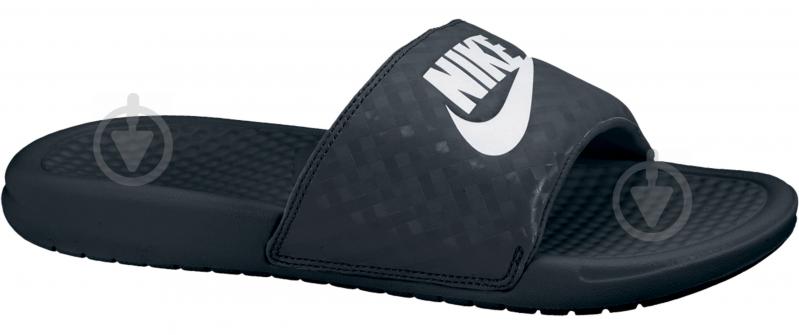 Шльопанці Nike BENASSI JDI 343881-011 р.42 чорний - фото 2