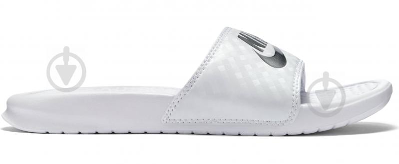 Шльопанці Nike BENASSI JDI 343881-102 р.35,5 білий - фото 1