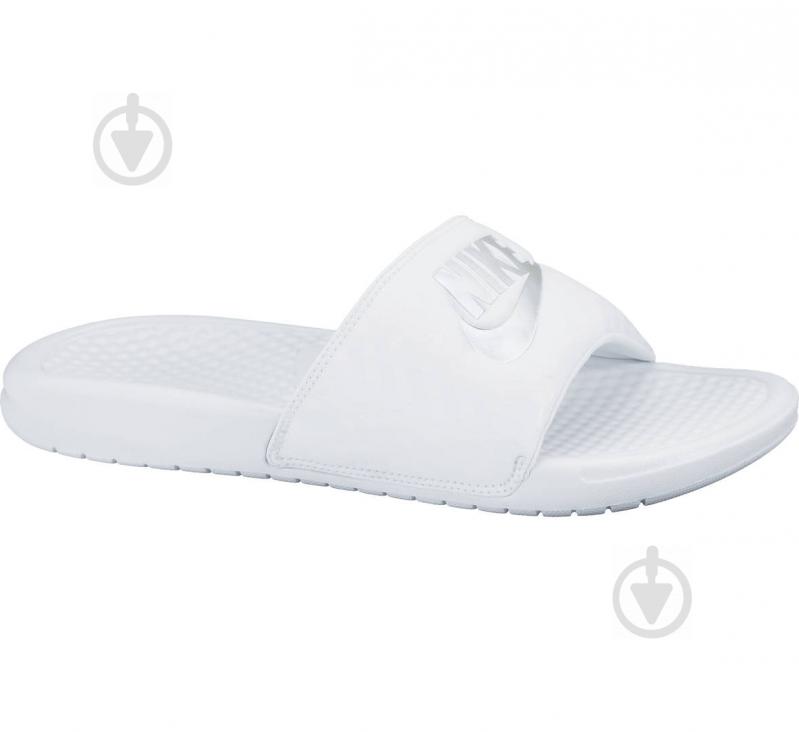 Шльопанці Nike BENASSI JDI 343881-102 р.35,5 білий - фото 2