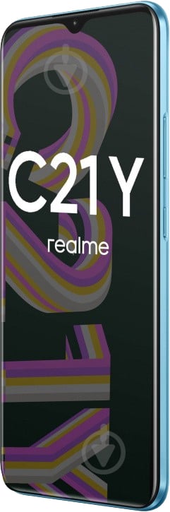 Смартфон realme C21Y 2022 4/64GB cross blue (RMX3263) - фото 5