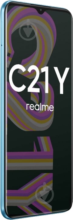 Смартфон realme C21Y 2022 4/64GB cross blue (RMX3263) - фото 4