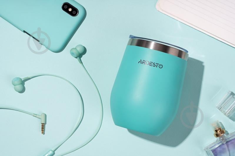 Термочашка Ardesto Compact Mug 350 мл голубая AR2635MMS - фото 7 Термочашка Ardesto Compact Mug 350 мл голубая AR2635MMS - фото 7