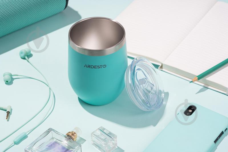 Термочашка Ardesto Compact Mug 350 мл голубая AR2635MMS - фото 5 Термочашка Ardesto Compact Mug 350 мл голубая AR2635MMS - фото 5