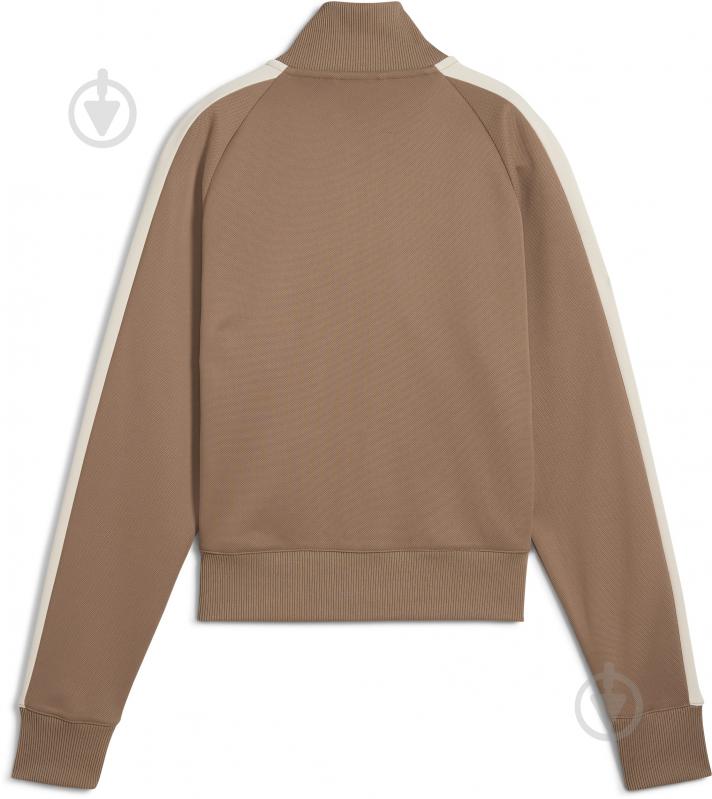 Джемпер Puma T7 ALWAYS ON Short Track Jacket 62979693 р.L коричневий - фото 2 Джемпер Puma T7 ALWAYS ON Short Track Jacket 62979693 р.L коричневий - фото 2