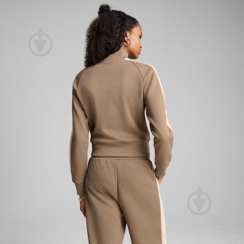 Джемпер Puma T7 ALWAYS ON Short Track Jacket 62979693 р.L коричневий - фото 6 Джемпер Puma T7 ALWAYS ON Short Track Jacket 62979693 р.L коричневий - фото 6