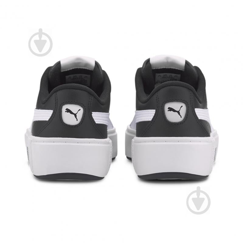 Кросівки жіночі зимові Puma PUMA Smash Platform v2 L 37303504 р.40 чорні із білим - фото 3