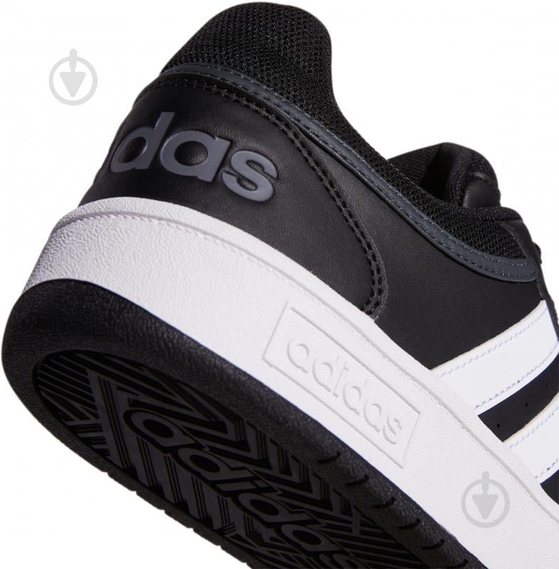 Кроссовки мужские демисезонные Adidas HOOPS 3.0 GY5432 р.40 2/3 черные с белым - фото 5