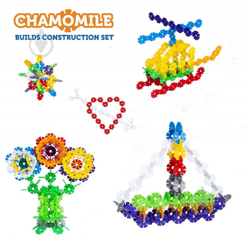 Конструктор-пазл Bamsic Ромашка №3 - фото 2